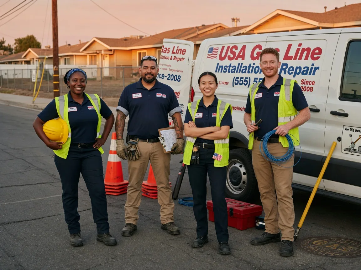 Gas Line Installation company in Clements, MN